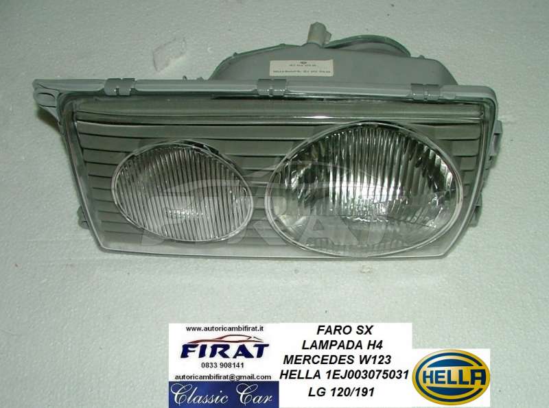 FARO MERCEDES W123 SX HELLA